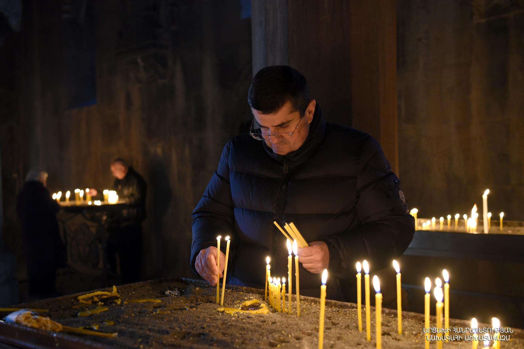 Սուրբ Հարության խորհրդով կապահովենք Արցախի վերածնունդը. ԱՀ նախագահ