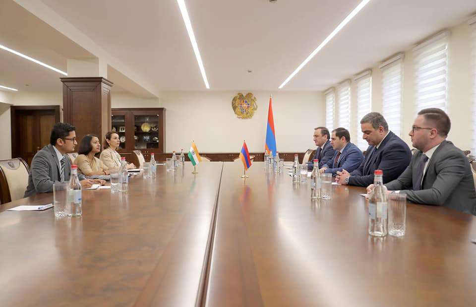 Պապիկյանն ընդունել է ՀՀ-ում Հնդկաստանի դեսպանին