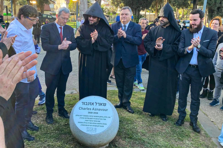 Իսրայելի Պետախ Տիկվա քաղաքի այգին վերանվանվել է Շառլ Ազնավուրի անունով