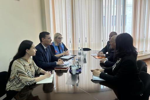 ԿԳՍՄ փոխնախարը հանդիպել է Քաղավիացիայի կոմիտեի նախագահին