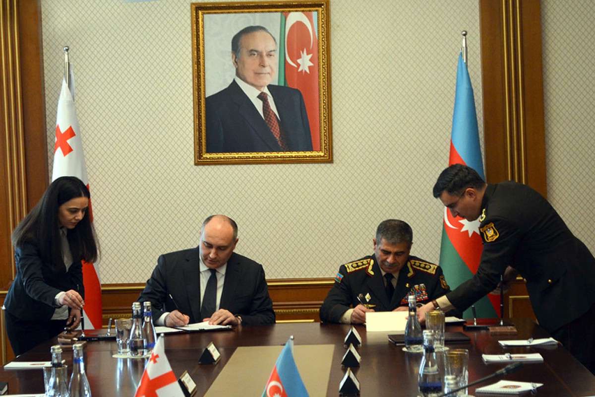 Ադրբեջանն ու Վրաստանը ռազմական համագործակցության համաձայնագիր են ստորագրել