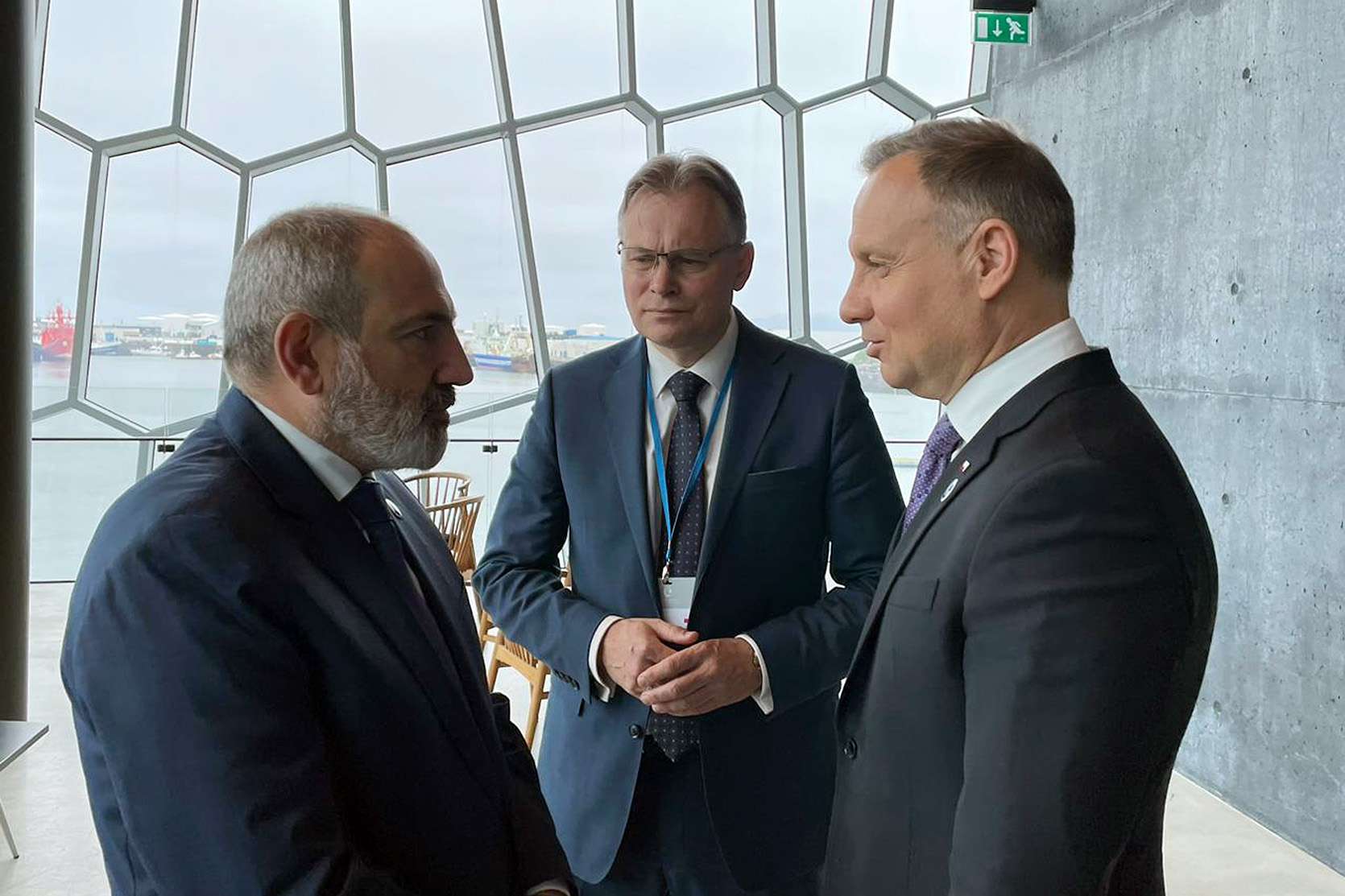 Փաշինյանը կարճատև հանդիպումներ է ունեցել Ֆրանսիայի, Գերմանիայի, Լատվիայի և Վրաստանի առաջնորդների հետ