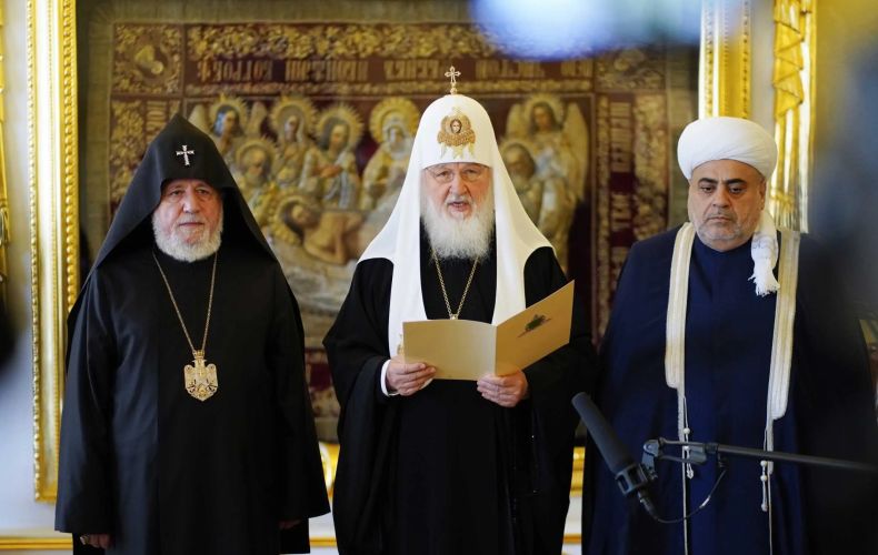 Համայն Ռուսիո Պատրիարքը իր միջնորդությունն է առաջարկել Ադրբեջանի և ՀՀ-ի կրոնական առաջնորդներին