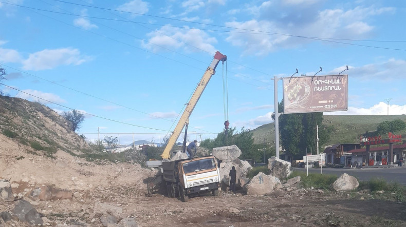 Տեսուչները Կոտայքում հայտնաբերել են ապօրինի ընդերքօգտագործում