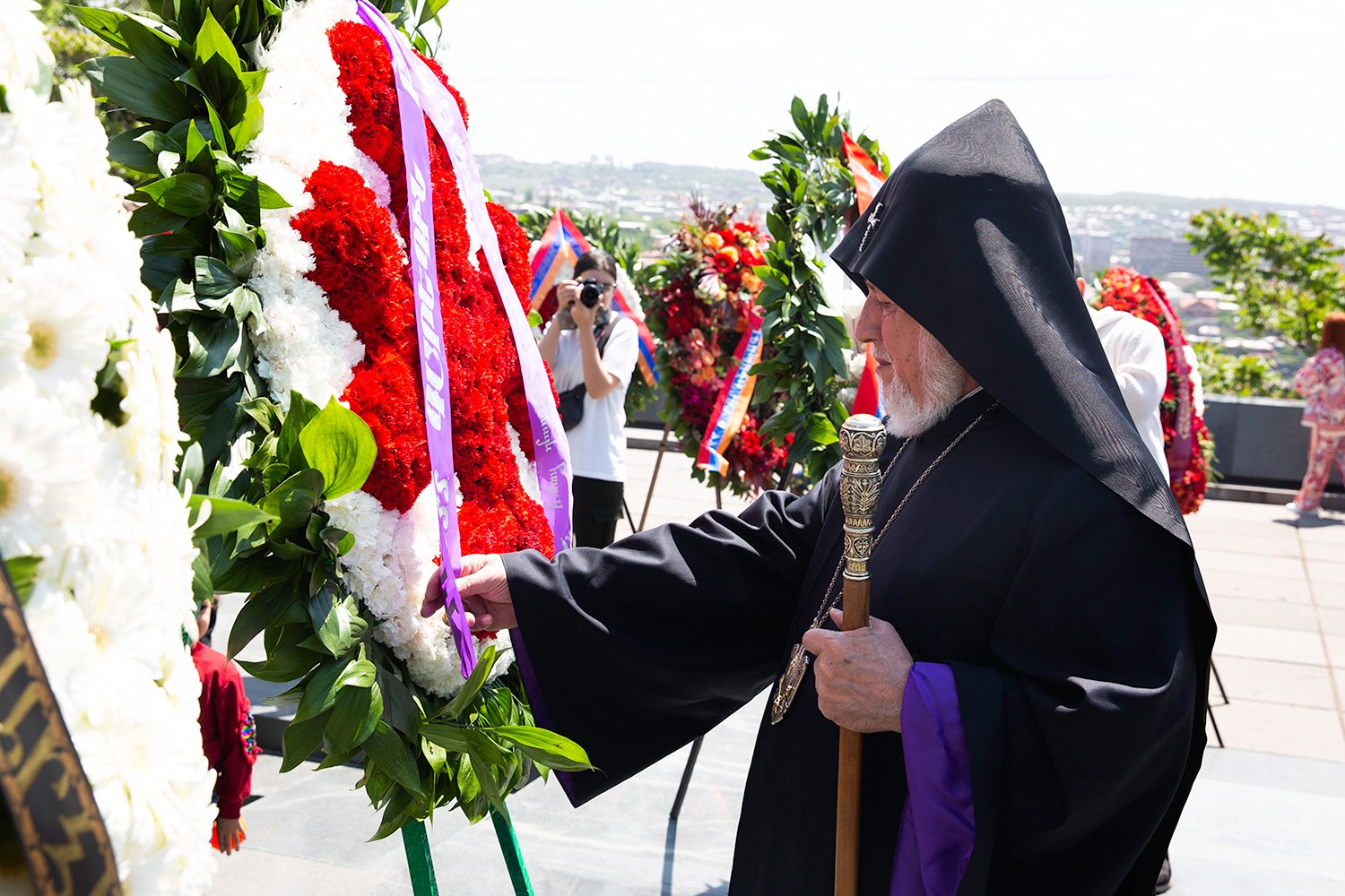 Ամենայն Հայոց Կաթողիկոսն այցելել է «Հաղթանակ» զբոսայգի