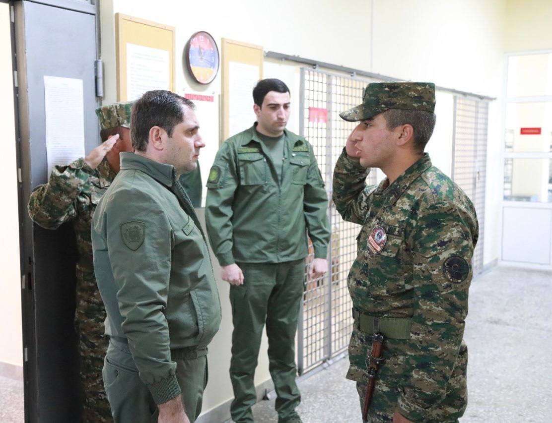 Սուրեն Պապիկյանը ստուգայցով եղել է ՊՆ N զորամասում