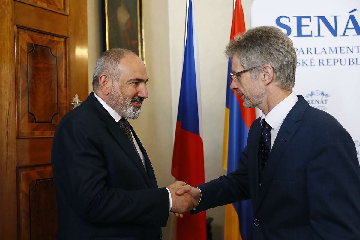 ՀՀ վարչապետը և Չեխիայի սենատի նախագահը քննարկել են Հարավային Կովկասում տեղի ունեցող գործընթացները
