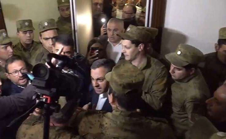 Քաշքշուք «Հայաստան» խմբակցության պատգամավորների ու անվտանգության աշխատակիցների միջև