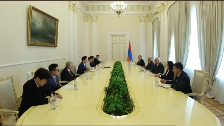 Վահագն Խաչատուրյանն ընդունել է Կորեայի նախագահի հատուկ բանագնացին