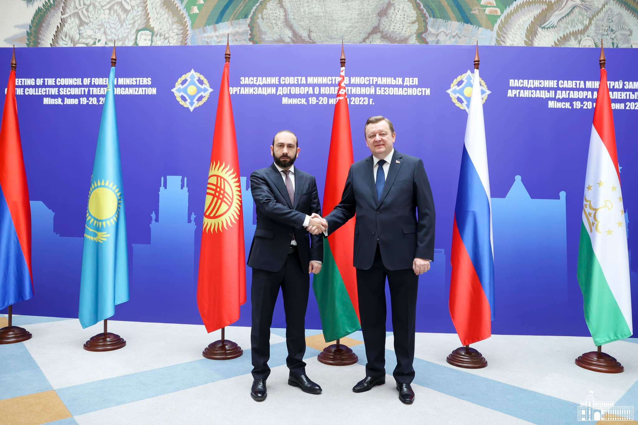 Մինսկում մեկնարկել են ՀԱՊԿ երկրների ԱԳ նախարարների խորհրդի միջոցառումները