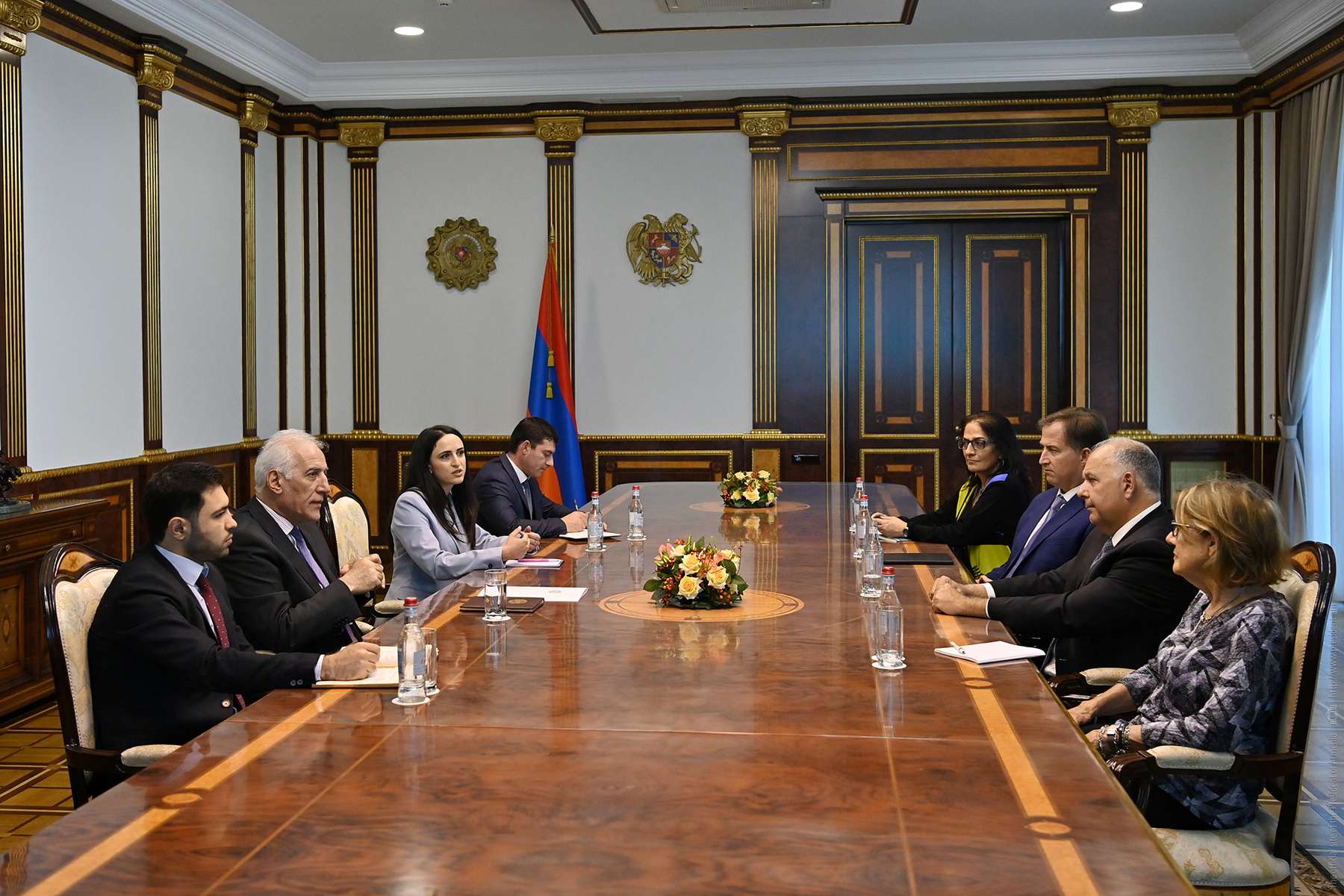 Նախագահն ընդունել է Ամերիկայի հայկական համագումարի գործադիր տնօրենին