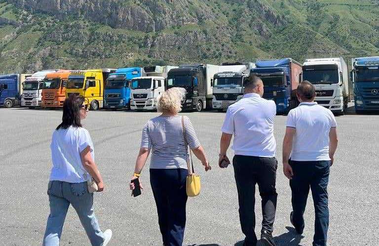 ՍԱՏՄ պատվիրակությունն այցելել է «Վերին Լարս» սահմանային անցակետ