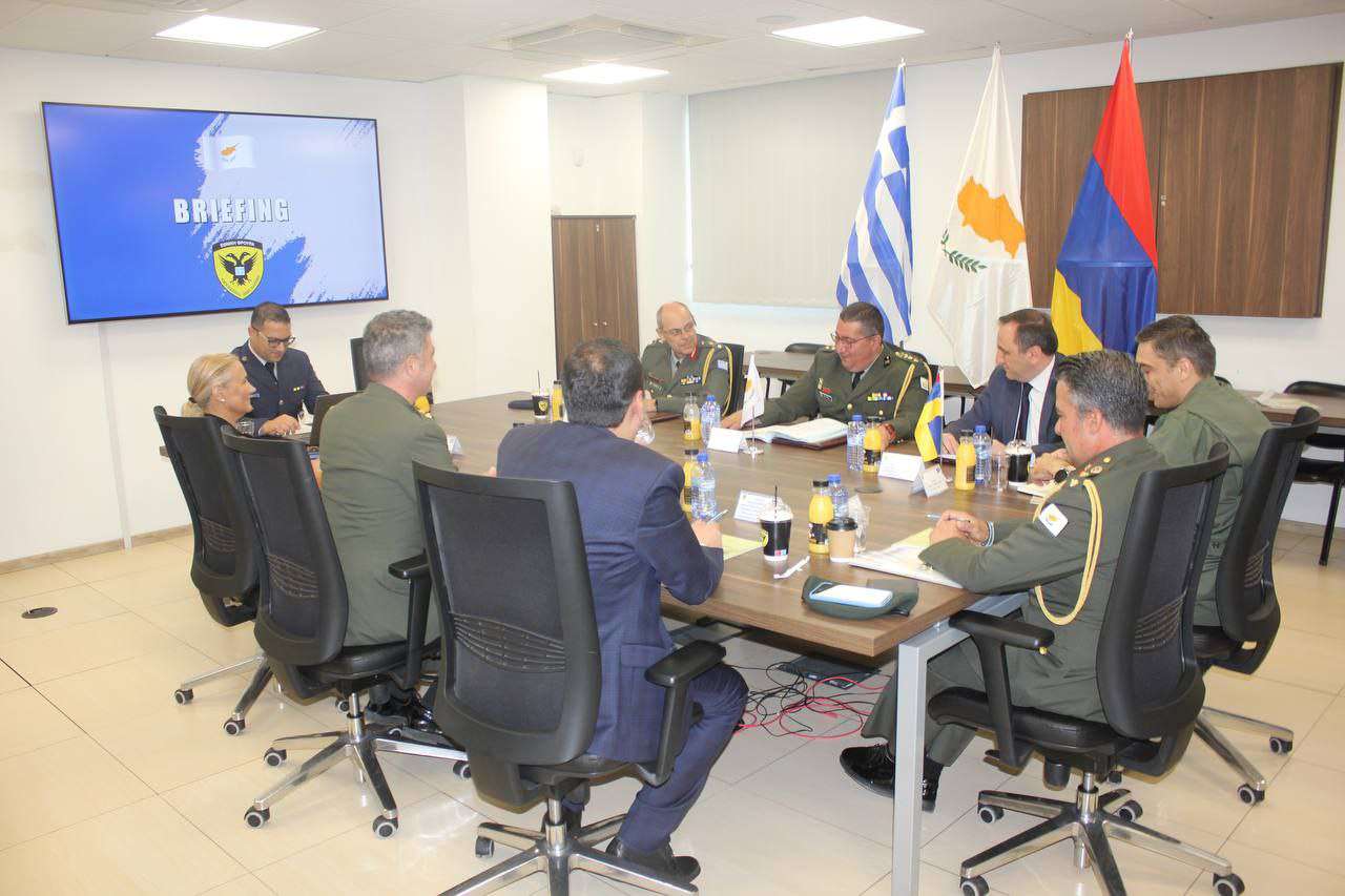 Տեղի են ունեցել Հայաստան-Հունաստան-Կիպրոս եռակողմ պաշտպանական խորհրդակցություններ