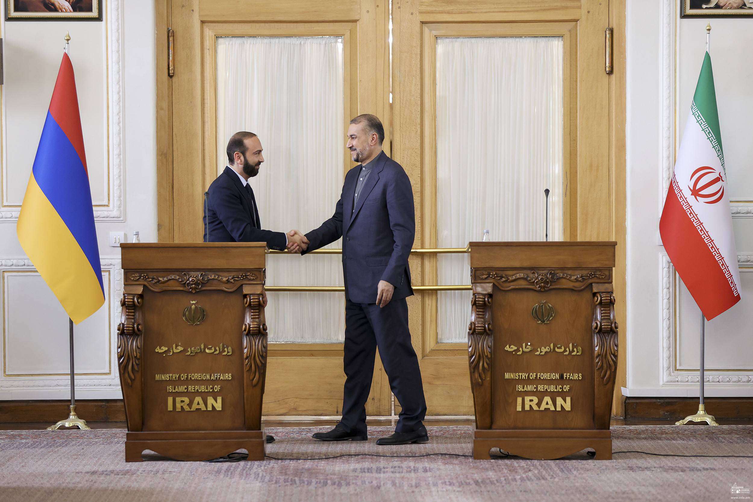 Մեզ համար վիճարկման ենթակա չէ Իրանի հետ մեր պետական սահմանի անքակտելիությունը․ Միրզոյան