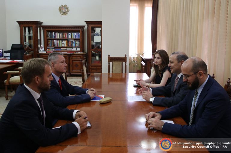 ՀՀ ԱԽ քարտուղար Արմեն Գրիգորյանն ընդունել է Լեհաստանի նորանշանակ դեսպանին