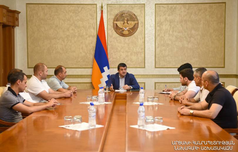 Արցախի նախագահն ընդունել է մի խումբ փաստաբանների