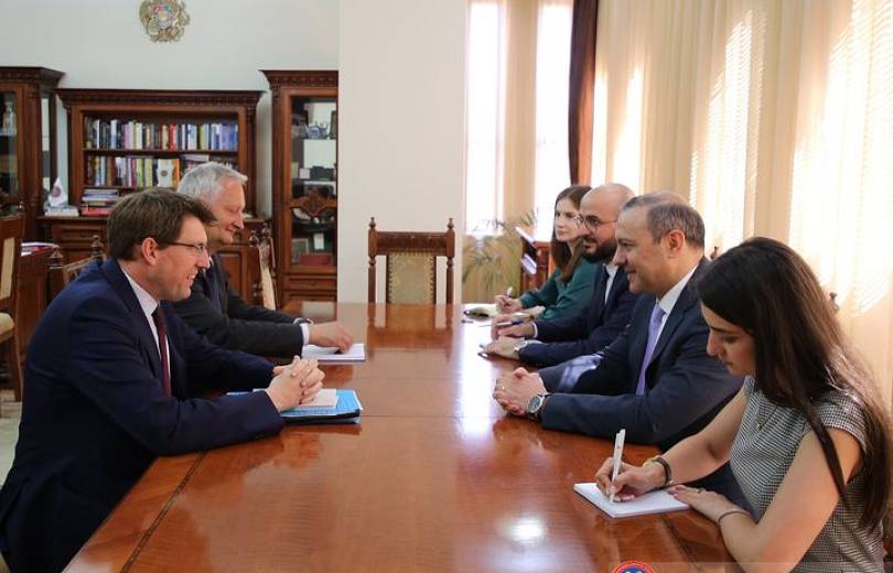 Գրիգորյանն ընդունել է Մաթիաս Լյութենբերգին