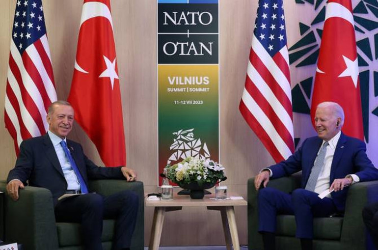 Բայդենը և Էրդողանը Վիլնյուսում քննարկել են Ուկրաինան, Շվեդիայի անդամակցությունը ՆԱՏՕ-ին