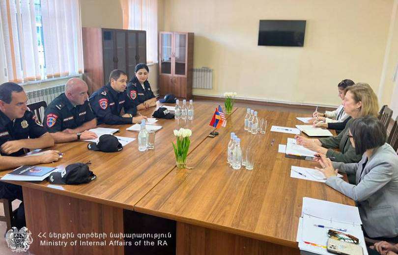 Քվինն այցելել է պարեկային ծառայության Շիրակի մարզի գումարտակ