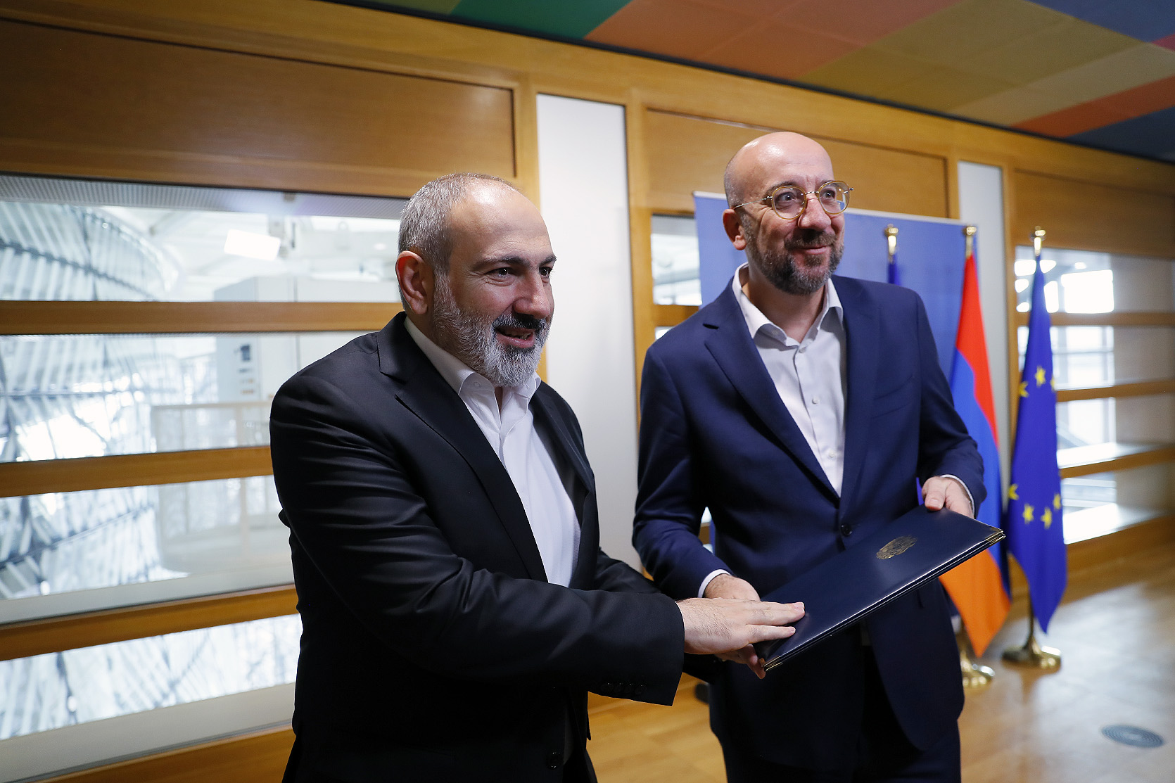 Փաշինյանը հանդիպում է ունեցել Շառլ Միշելի հետ