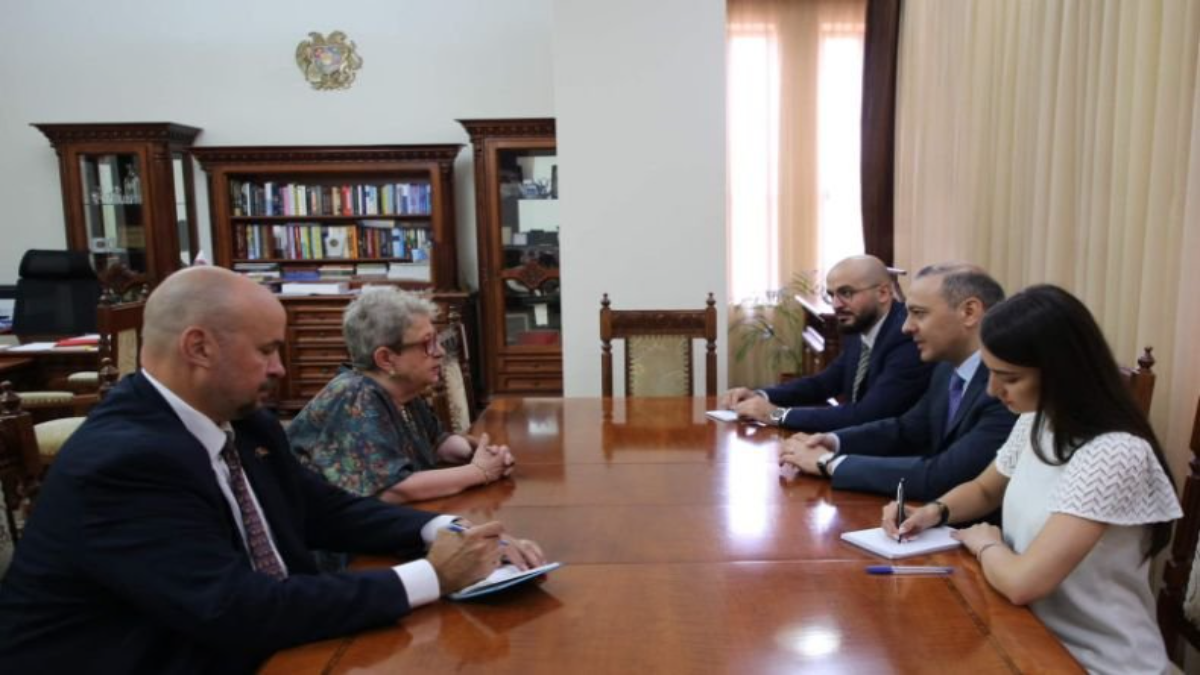 Արմեն Գրիգորյանը ընդունել է ԵՄ դեսպանին