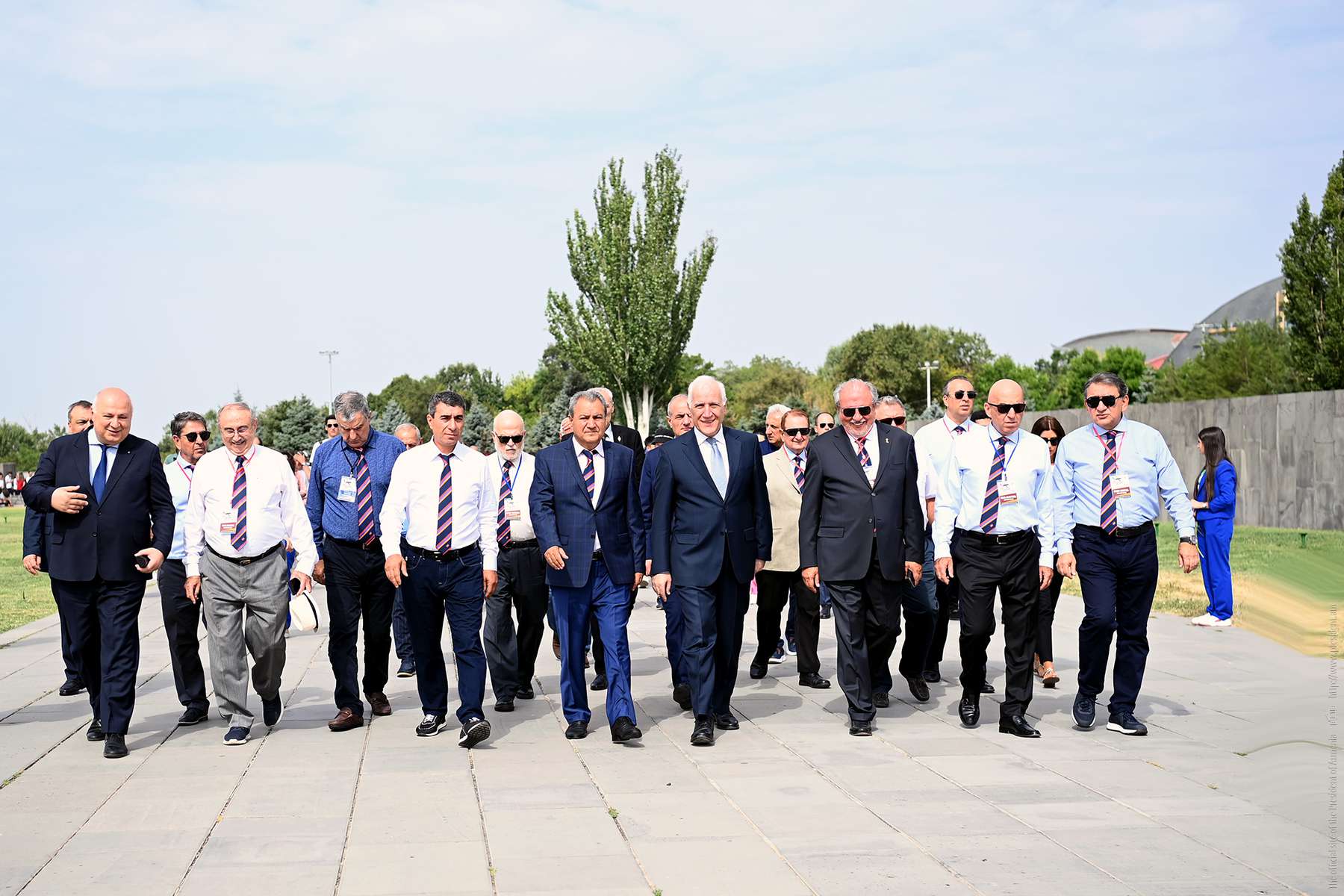 Նախագահը այցելել է Ծիծեռնակաբերդ