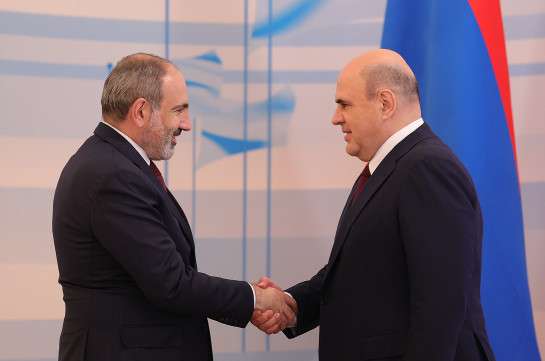 Փաշինյանը առանձնազրույց է ունեցել Միխայիլ Միշուստինի հետ
