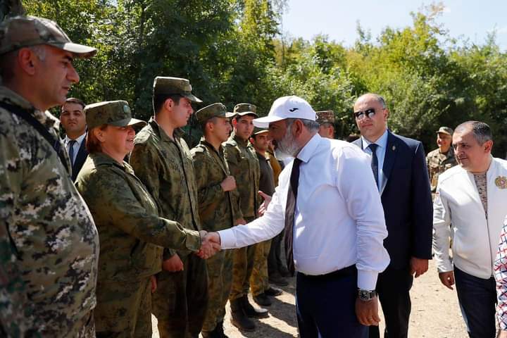 Փաշինյանը Տավուշի մարզում ներկա է գտնվել բանակային խաղերին