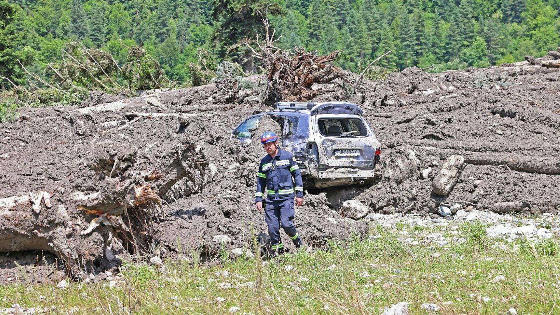 Սողանք՝ Վրաստանի Շովի հանգստավայրում