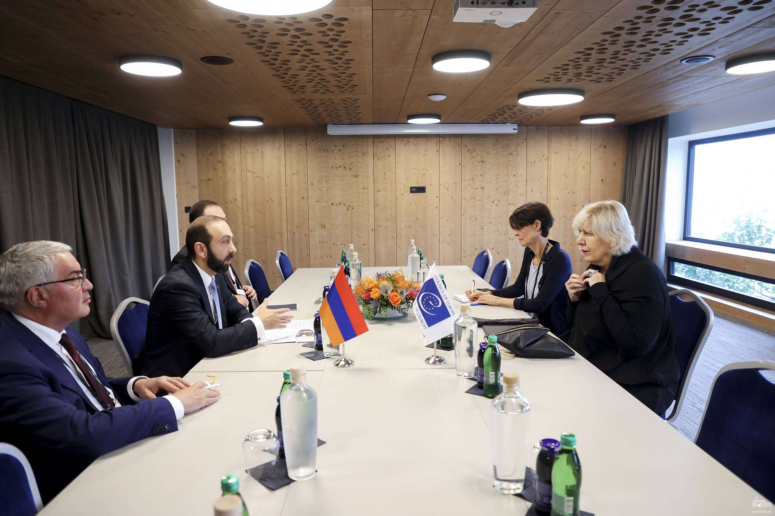 Միրզոյանը հանդիպել է ԵԽ մարդու իրավունքների հանձնակատար հետ