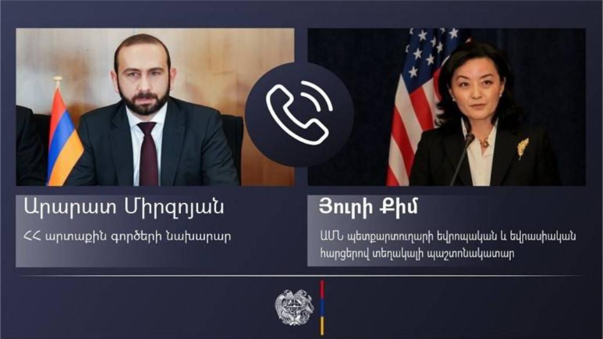 Միրզոյանը Յուրի Քիմի հետ քննարկել է ԼՂ-ում սրվող իրավիճակը