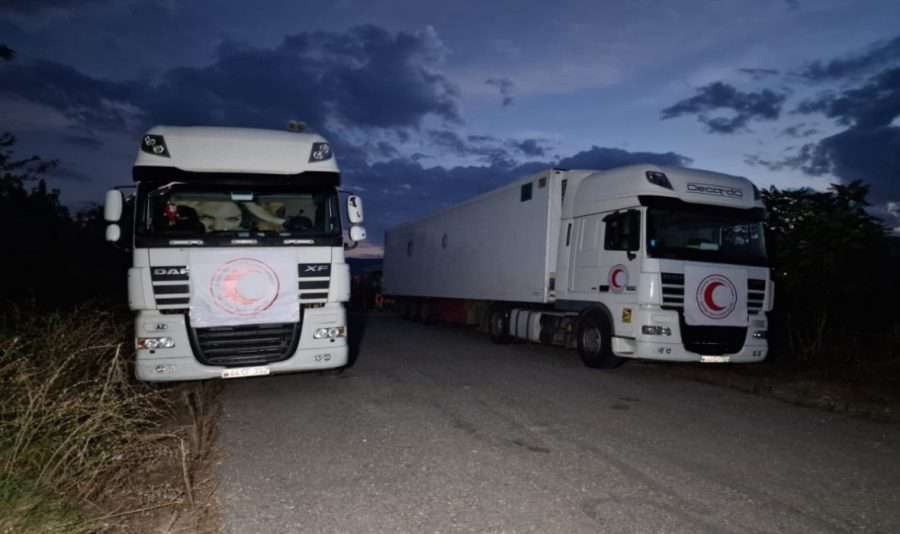 Ադրբեջանական բեռնատարները չեն պատրաստվում լքել Ակնա-Ստեփանակերտ ճանապարհը