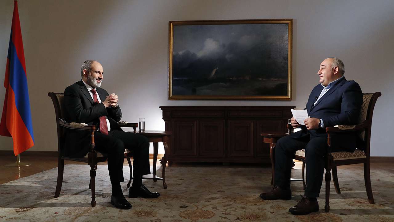 Փաշինյանը հարցազրույց է տվել Հանրային հեռուստաընկերությանը