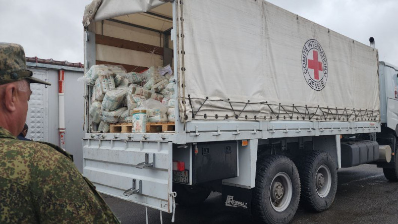 ԿԽՄԿ հումանիտար բեռները երկու ճանապարհներով արդեն հասել են Ստեփանակերտ