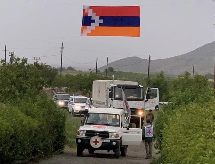 ԿԽՄԿ-ից հայտնել են, թե Լաչինի և Աղդամի ճանապարհով ինչ բեռներ են ուղարկվել Ղարաբաղ