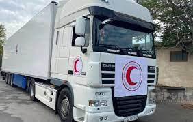 Ադրբեջանից Ստեփանակերտ են մեկնել 4 բեռնատար՝ 40 տոննա ալյուրով, հիգիենայի պարագաներով