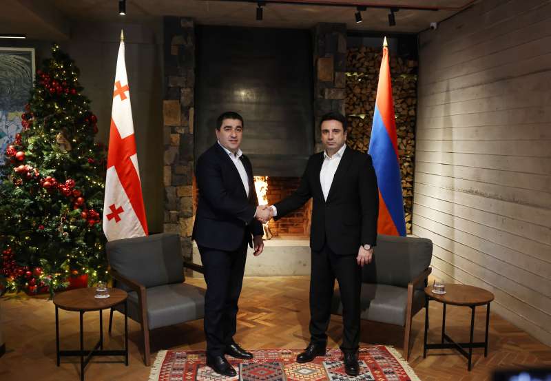 Վրաստանի խորհրդարանի ղեկավարը Հայաստանում է