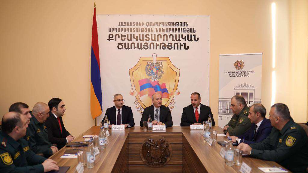 Փոխնախարարը ներկայացրել է ՔԿԾ պետի նորանշանակ առաջին տեղակալին