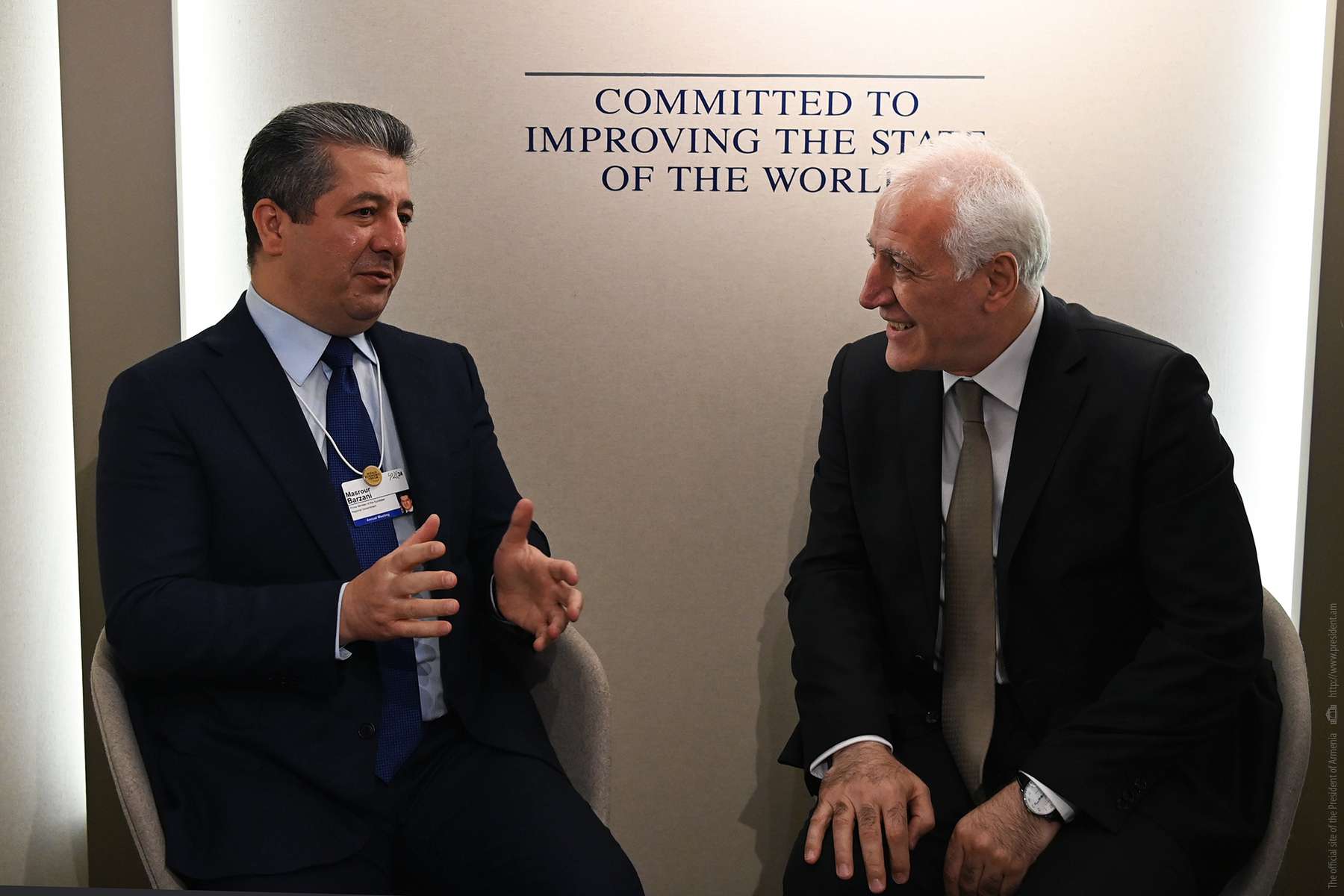 Խաչատուրյանը հանդիպել է Իրաքյան Քուրդիստանի վարչապետին