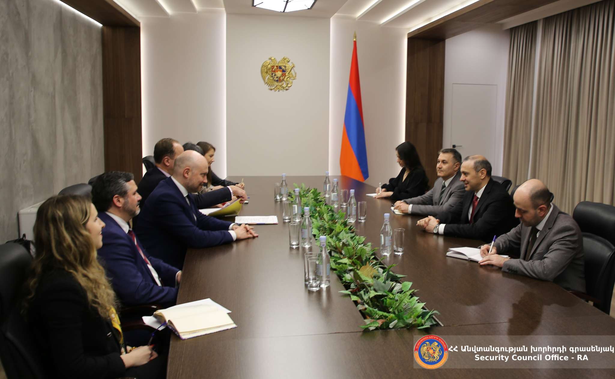 ԱԽ քարտուղարը ողջունել է պատվիրակության այցը Հայաստան