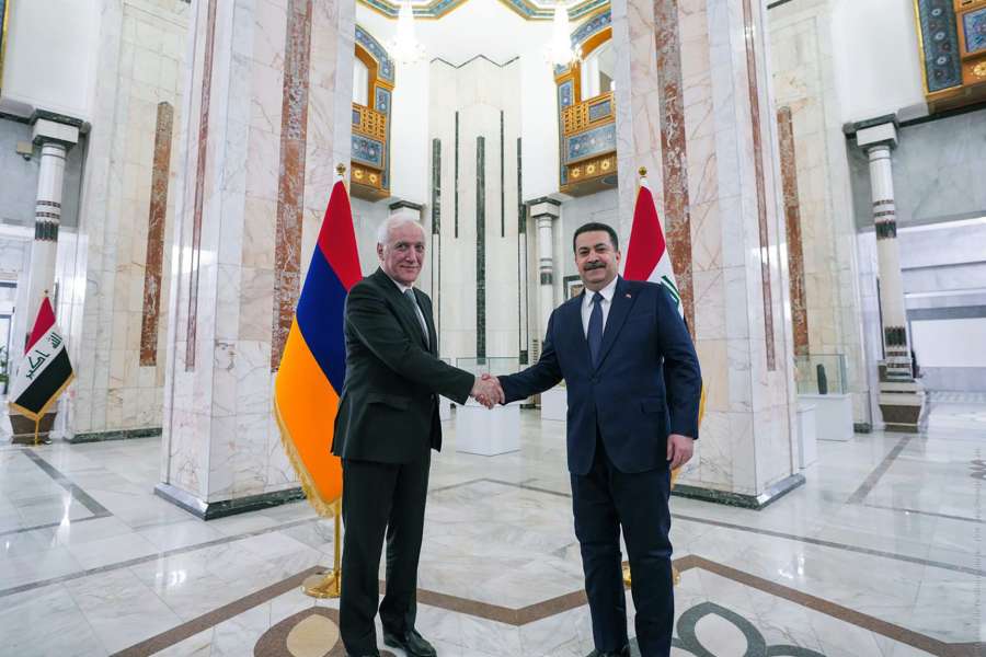 ՀՀ նախագահը հանդիպել է Իրաքի վարչապետի հետ