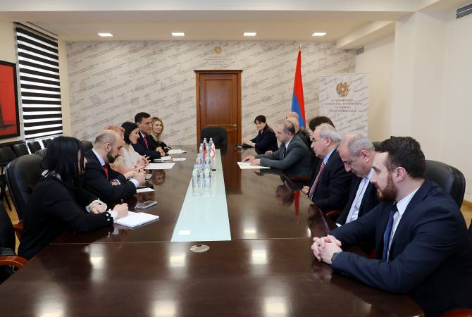 ԿԳՄՍ նախարարն ընդունել է Վրաստանի խորհրդարանի ներկայացուցիչներին