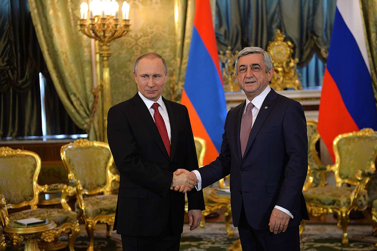 Սերժ Սարգսյանը շնորհավորական ուղերձ է հղել Պուտինին