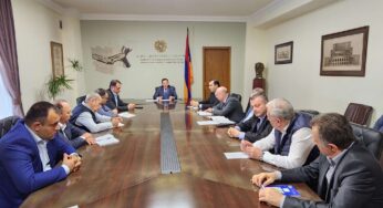 Քննարկվել են ընթացիկ ծրագրերի իրականացման տեմպերը