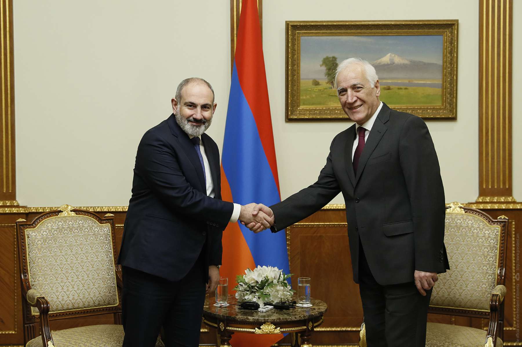 Վարչապետը շնորհավորել է նախագահի 65-ամյակը