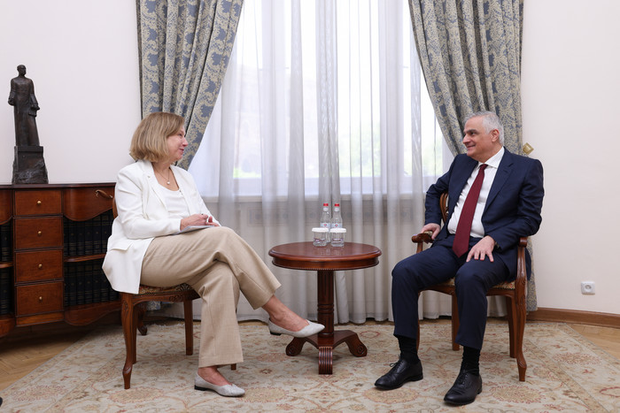 Մհեր Գրիգորյանն ընդունել է ԱՄՆ դեսպանին