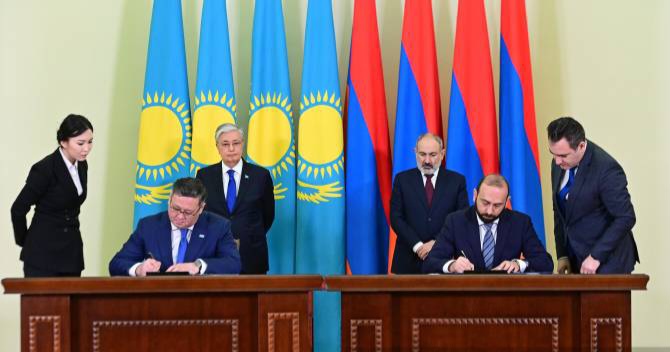 ՀՀ-ն ու Ղազախստանը համագործակցության մասին համաձայնագիր են ստորագրել