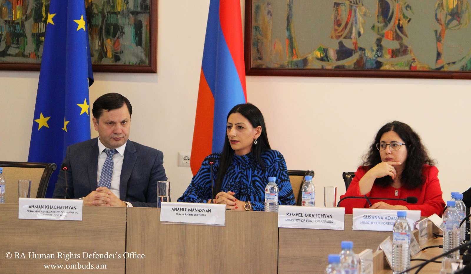 Քննարկվել են կենսաբժշկության ոլորտում մարդու իրավունքների պաշտպանության ծրագրի իրականացման մանրամասները