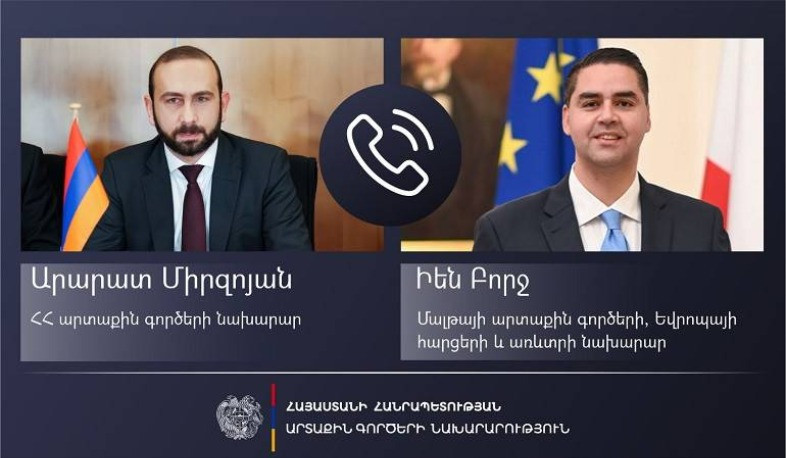 Հայաստանի և Մալթայի ԱԳ նախարարները հեռախոսազրույց են ունեցել