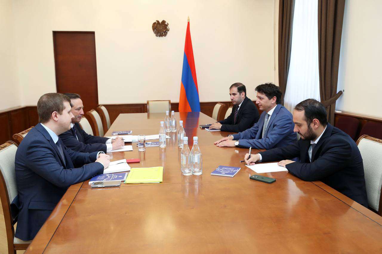 Վահե Հովհաննիսյանը ընդունել է Բեռլին Էքոնոմիքսի գործադիր տնօրենին